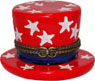 Uncle Sams Hat Trinket Box - 2.25D