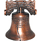 Liberty Bell Miniature Replica - 3.5H