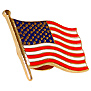 USA Flag Lapel Pin