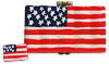 American Flag Porcelain Trinket Box – Hand-Painted Keepsake