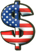 USA Dollar Magnet