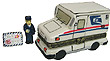 US Mail Jeep Miniature Box - United States Postal Service Gift