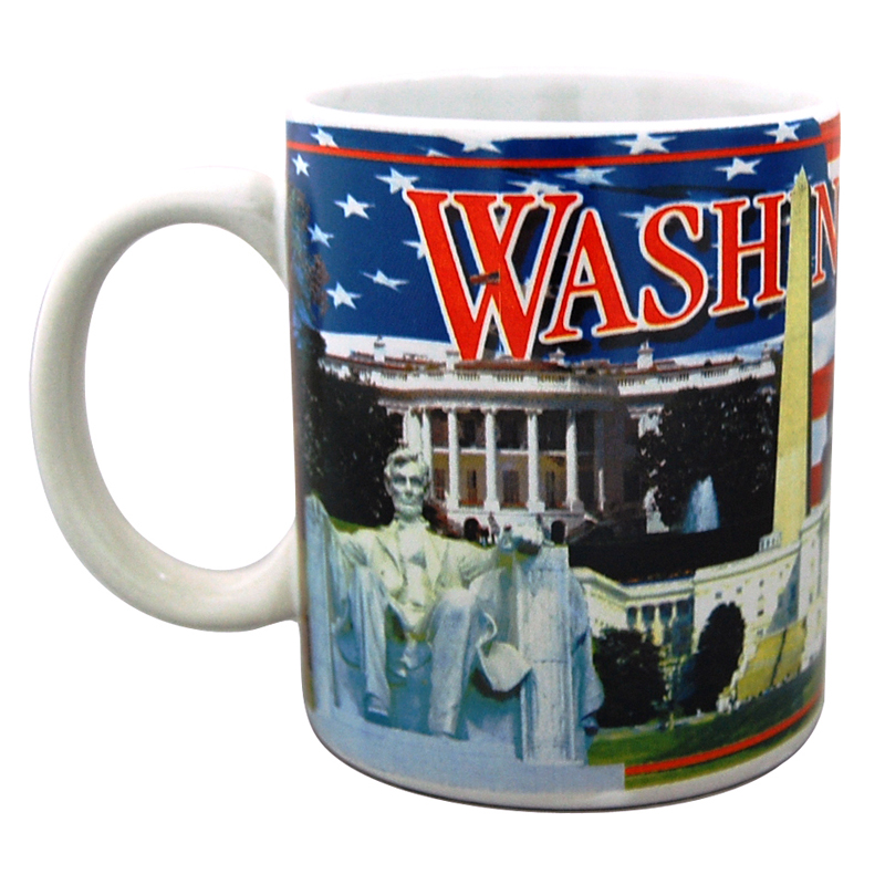 Washington, D.C Mug with Icons of the Nations Capital