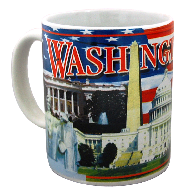 Washington, D.C Mug with Icons of the Nations Capital, photo-2
