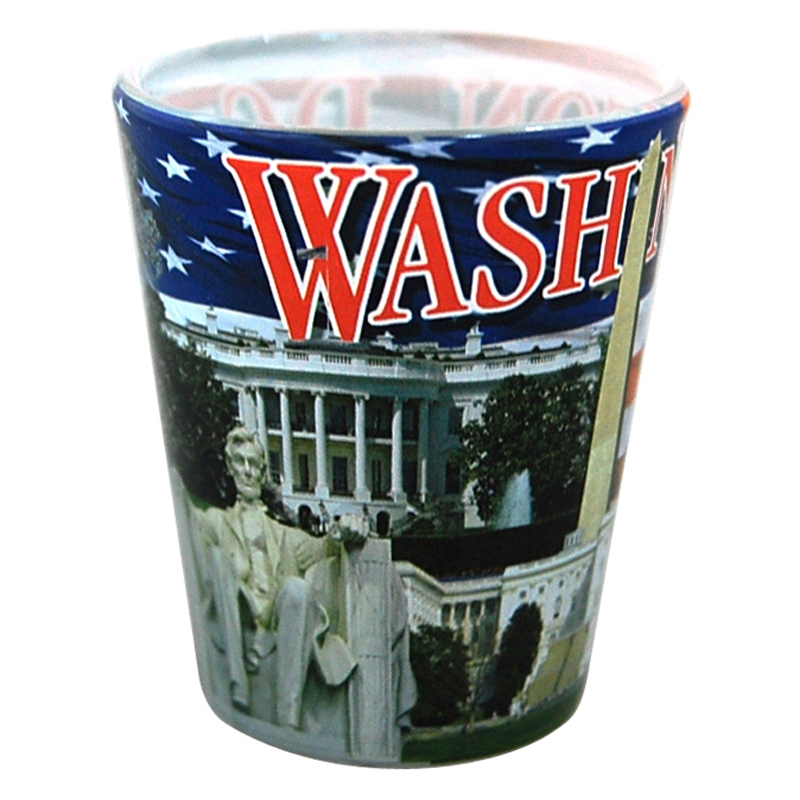 Washington, D.C Collage Shot Glass