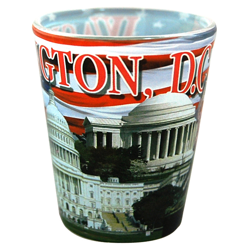 Washington, D.C Collage Shot Glass, photo-1