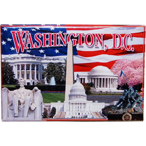 Washington, D.C. Collage Postcard Magnet