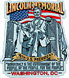 Lincoln Statue of Lincoln Memorial - Fridge Magnet