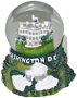 Washington, DC - White House Mini Snow Globe, 2.75H